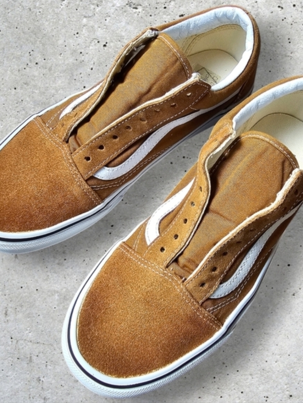 Vans Old Skool Suede Canvas Sneakers | US Men 7 / US Women 8.5 - Picture 10 of 13